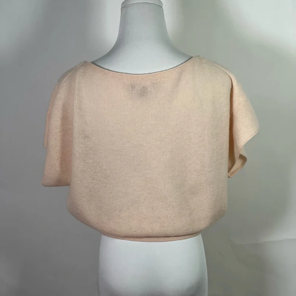 New J crew Featherweight cashmere V-neck T-shirt - Picture 2 of 4